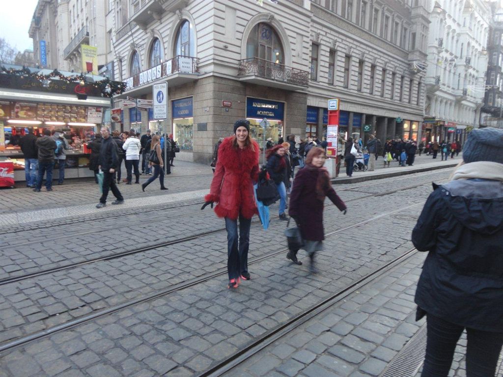 Jana Gorum na Václavském náměstí