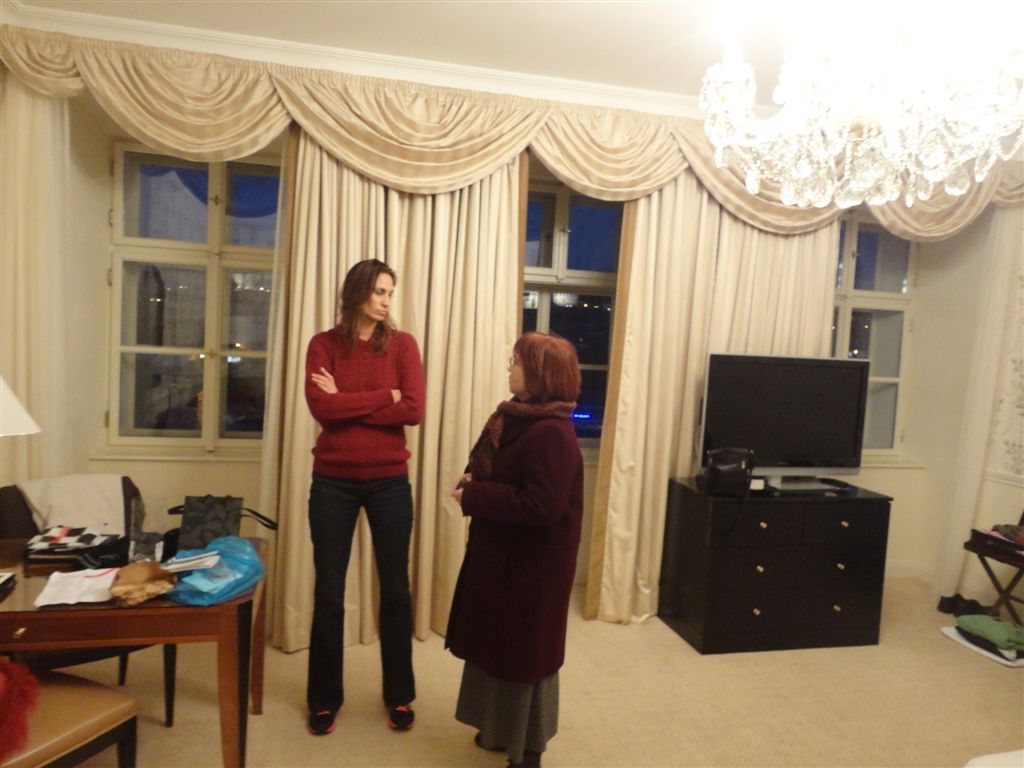 Jana Gorum v hotelu Four Seasons