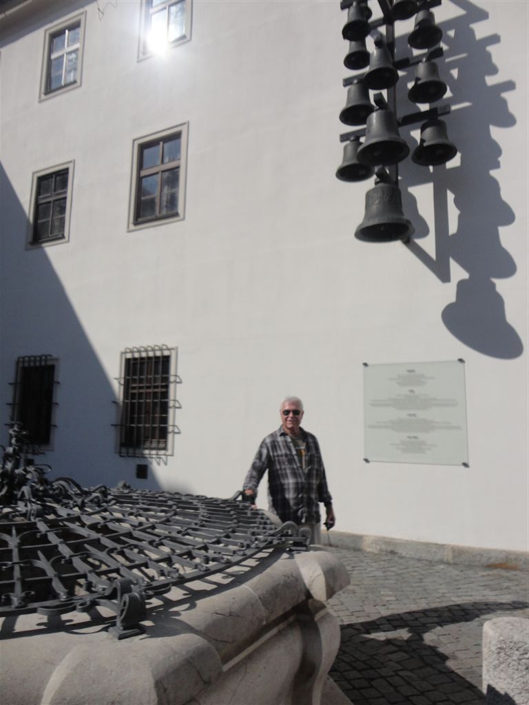 Chimes and the 112 m deep well in the Spilberk Castle yard