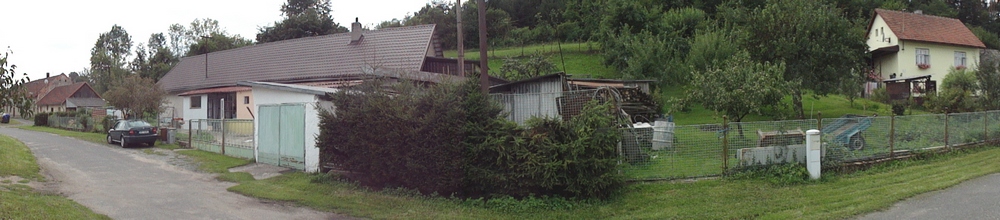 Mladotice - panorama levého břehu