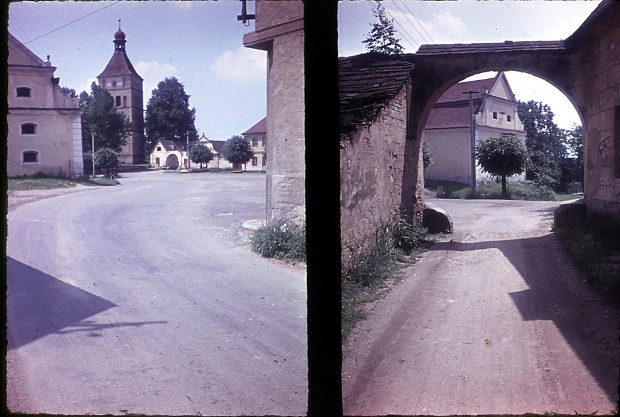 Dirensky rynek - brana zborena v 70. letech 20. stol.