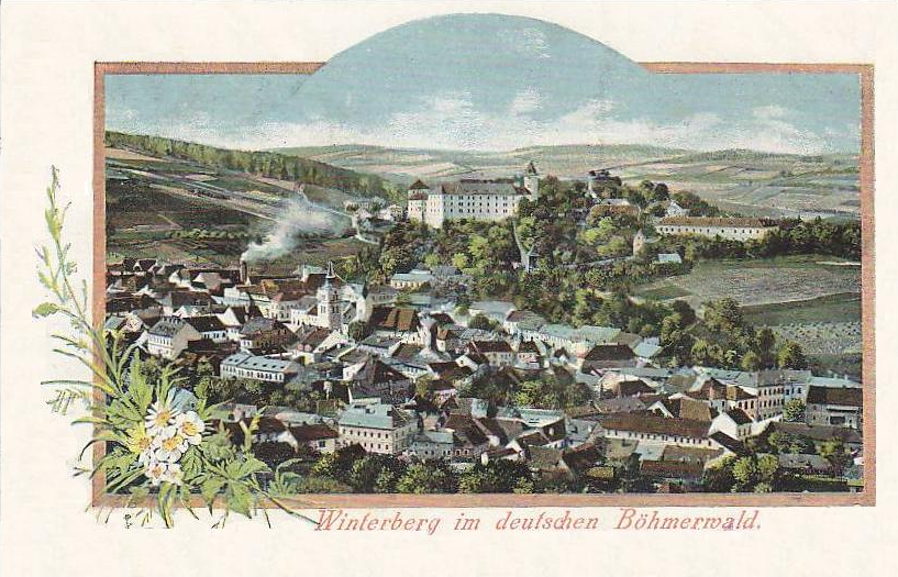 Vimperk - pohlednice kolem roku 1900