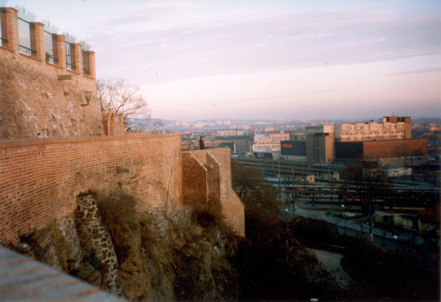 Brno - hradby na Petrově