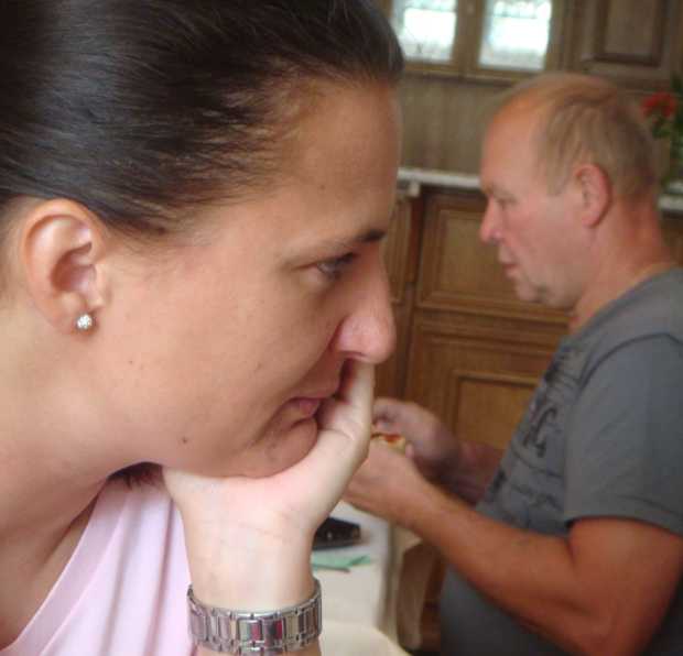 Markétka Dostalíková-Rajlichová a Zdeněk Rajlich 