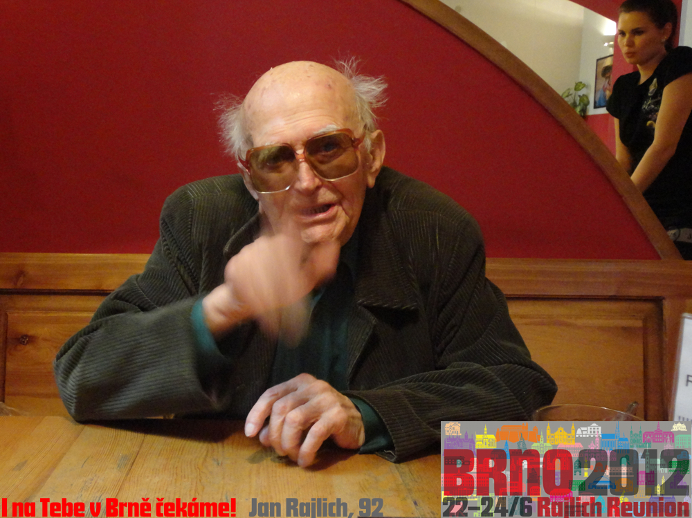 Jan Rajlich zve na RR 2012